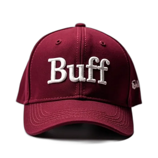 hat, staff, maroon, baseball transparent PNG cut-out