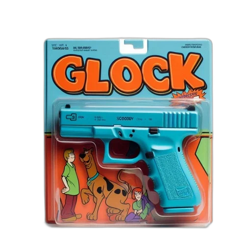 weapon, package, blue, toy transparent PNG cut-out