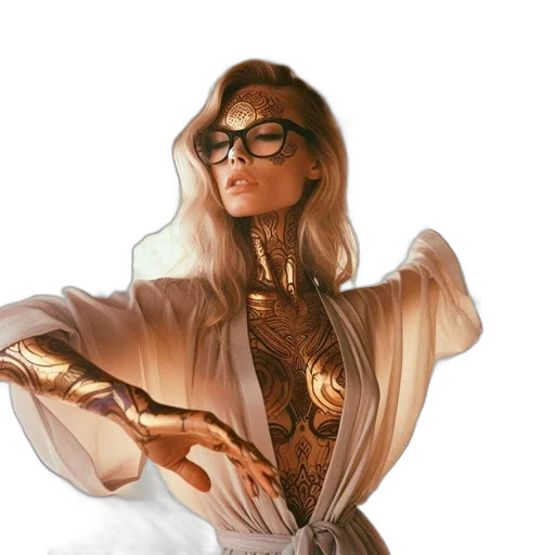 jewelry, dress, concept art, comic book art transparent PNG cut-out