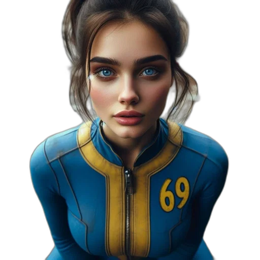 jacket, face, robot, dress transparent PNG cut-out