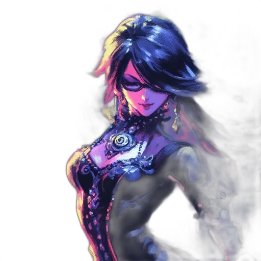 dress, mask, fantasy art, concept art transparent PNG cut-out
