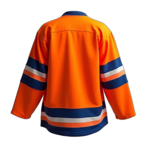 jacket, orange, hockey, jersey transparent PNG cut-out
