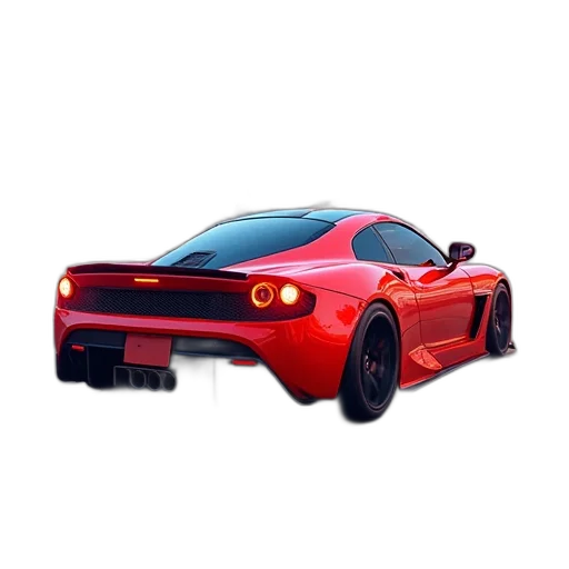 car, weapon, animal, 3d render transparent PNG cut-out