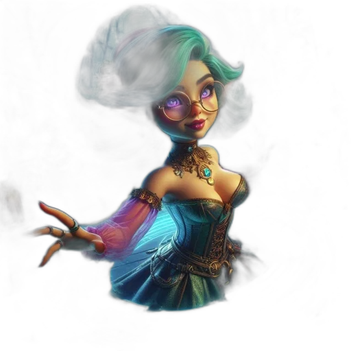 dress, staff, face, mask transparent PNG cut-out