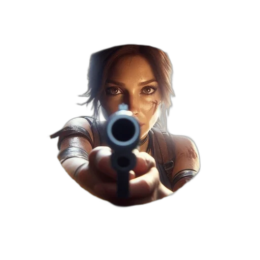 weapon, face, staff, pixel art transparent PNG cut-out