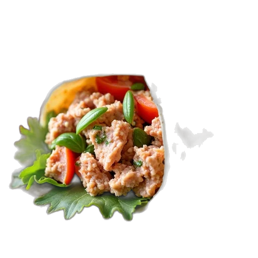 food, 3d render, photorealistic, pixel art transparent PNG cut-out