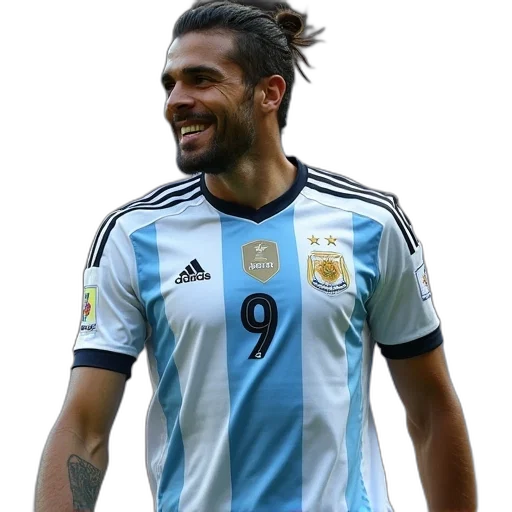 argentina, suarez, away, soccer transparent PNG cut-out