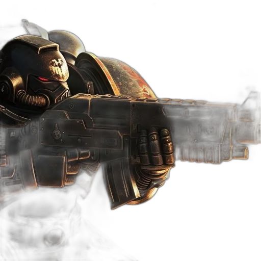 weapon, robot, concept art, 3d render transparent PNG cut-out