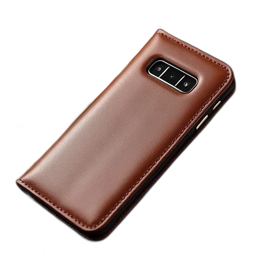 luxury, leather, wallet, phone transparent PNG cut-out