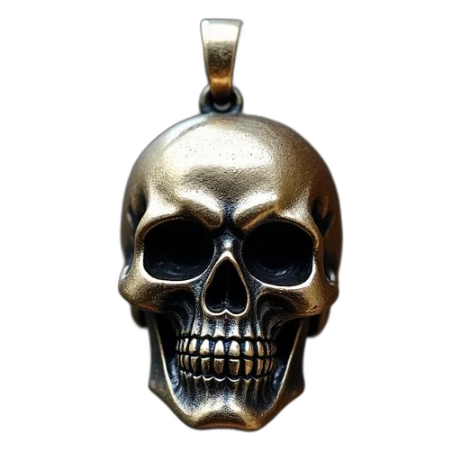 jewelry, mask, 3d render, skull transparent PNG cut-out