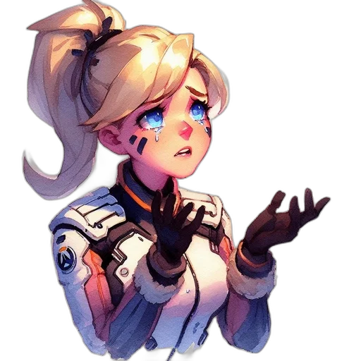 robot, face, staff, weapon transparent PNG cut-out