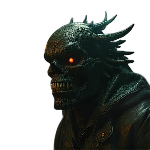 mask, dragon, creature, face transparent PNG cut-out