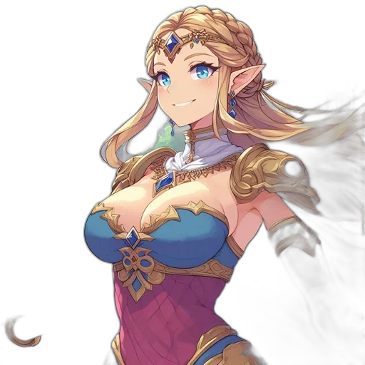 dress, crown, staff, sword transparent PNG cut-out