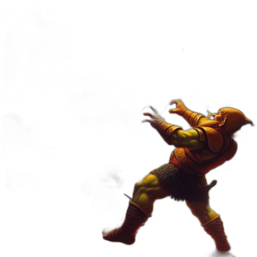 weapon, creature, robot, staff transparent PNG cut-out