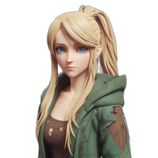 jacket, 3d render, concept art, fantasy art transparent PNG cut-out