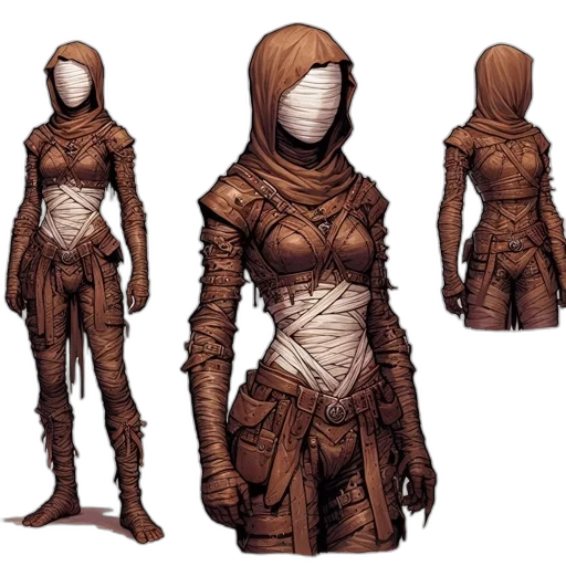 jacket, mask, concept art, fantasy art transparent PNG cut-out