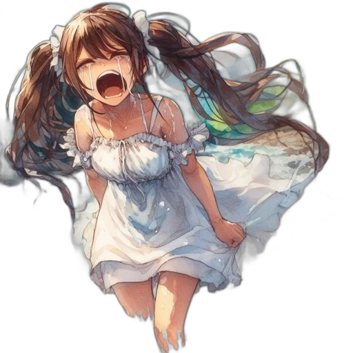 dress, face, mask, hair transparent PNG cut-out