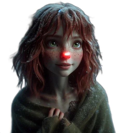 face, creature, robot, 3d render transparent PNG cut-out
