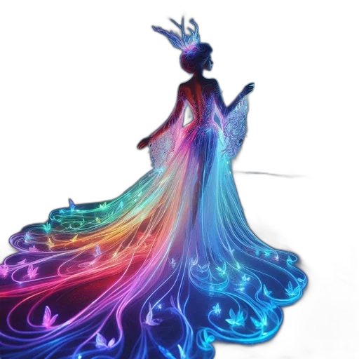 dress, crown, hair, jewelry transparent PNG cut-out