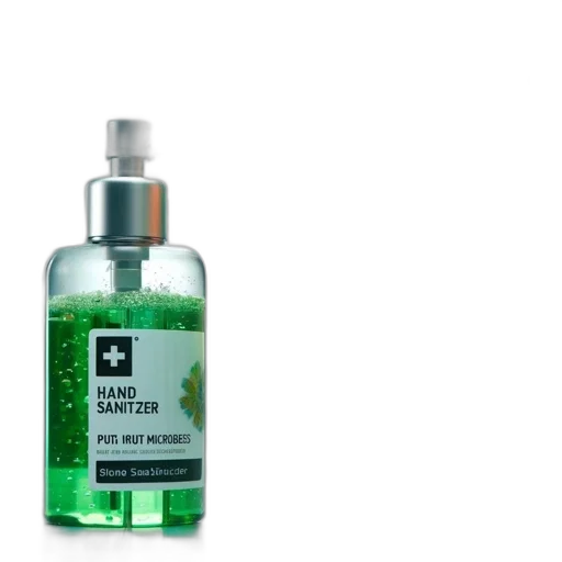 bottle, hand, sanitizer, laboratory transparent PNG cut-out