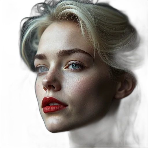 face, crown, jewelry, hair transparent PNG cut-out