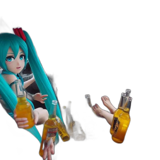 weapon, bottle, robot, sword transparent PNG cut-out
