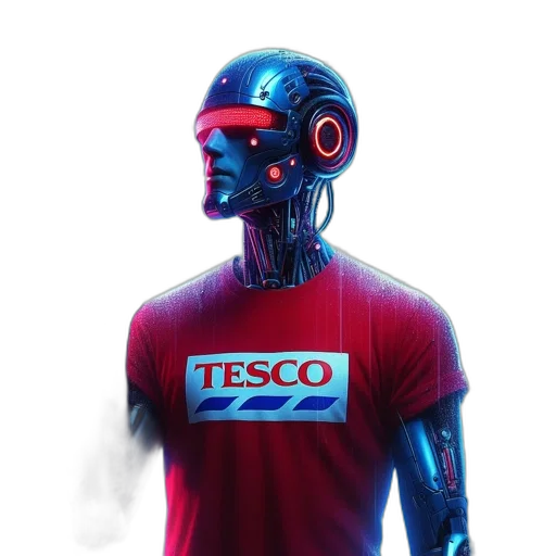 robot, mask, jacket, face transparent PNG cut-out