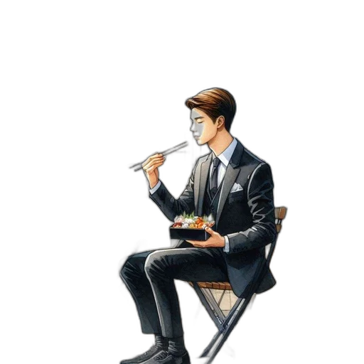 food, staff, jacket, robot transparent PNG cut-out