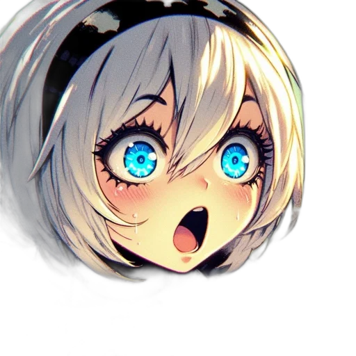 face, mask, creature, robot transparent PNG cut-out