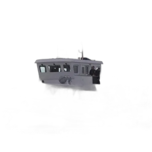 car, robot, crown, 3d render transparent PNG cut-out