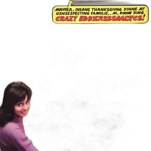 comic book art, concept art, fog, family transparent PNG cut-out