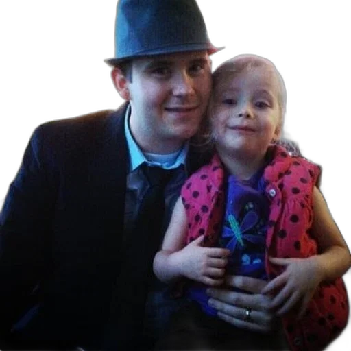 hat, man, suit, holds transparent PNG cut-out