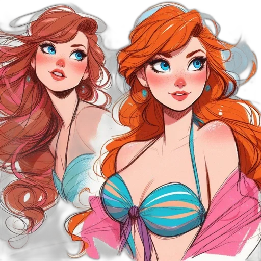 dress, concept art, fantasy art, cartoon transparent PNG cut-out