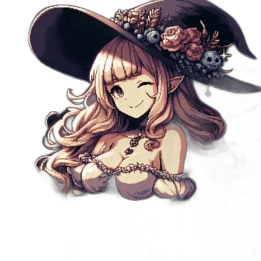 hat, crown, staff, dress transparent PNG cut-out