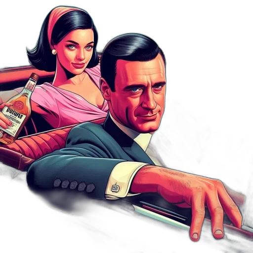 comic book art, concept art, photorealistic, cartoon transparent PNG cut-out