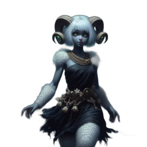 creature, staff, mask, concept art transparent PNG cut-out