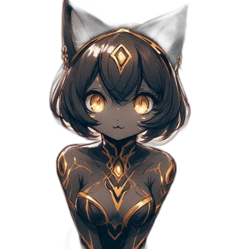 mask, robot, staff, creature transparent PNG cut-out