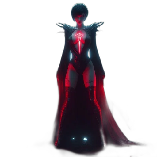 robot, dress, sword, creature transparent PNG cut-out