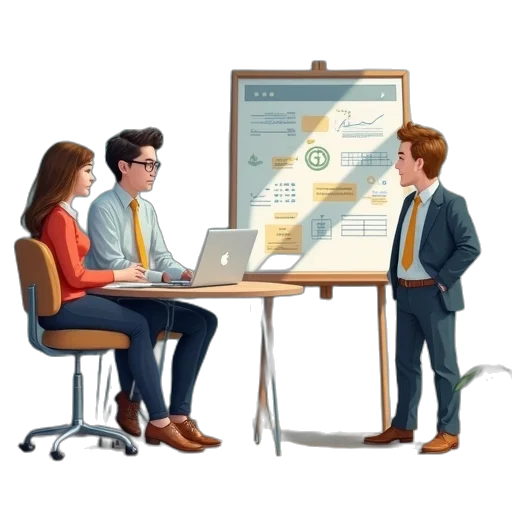 concept art, financial, education, bureau transparent PNG cut-out