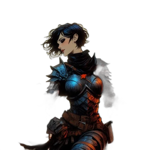 dragon, sword, weapon, robot transparent PNG cut-out