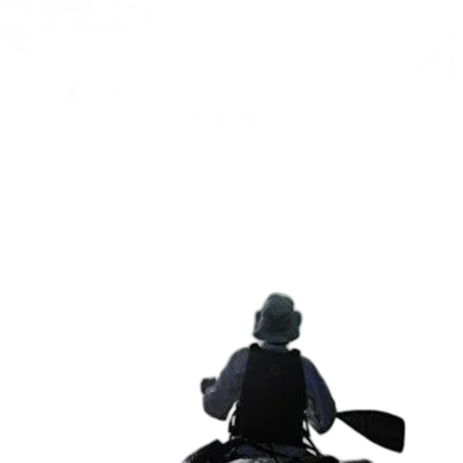 jacket, robot, staff, sword transparent PNG cut-out