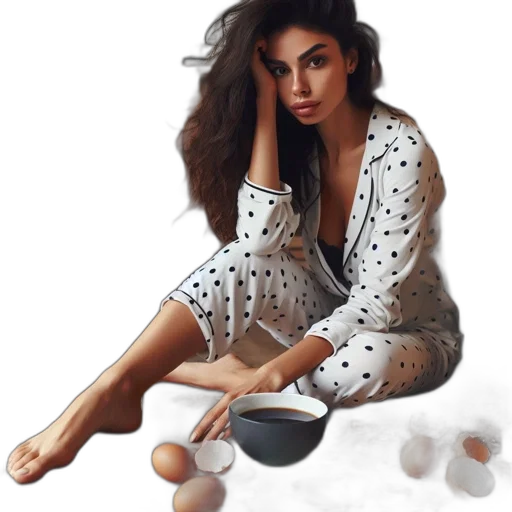 dress, jewelry, photorealistic, oil painting transparent PNG cut-out