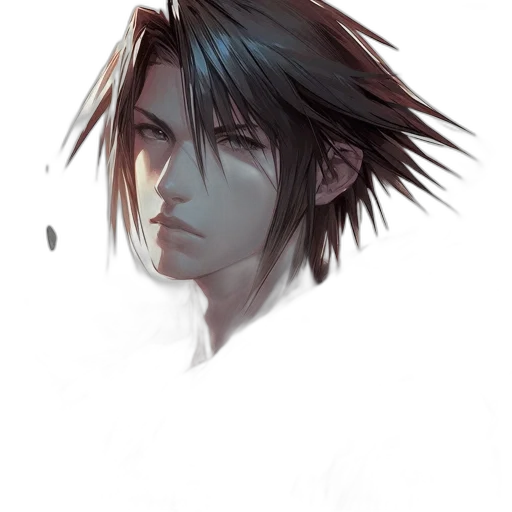 face, hair, mask, creature transparent PNG cut-out