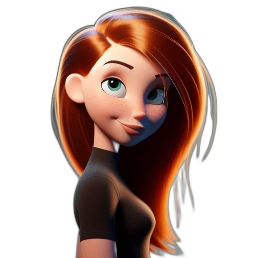 staff, hair, face, dress transparent PNG cut-out