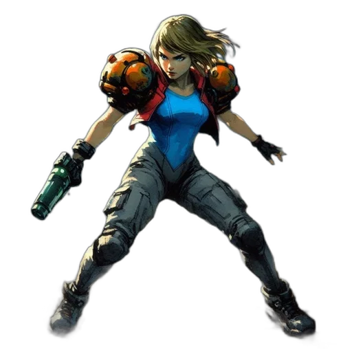 weapon, concept art, 3d render, pixel art transparent PNG cut-out