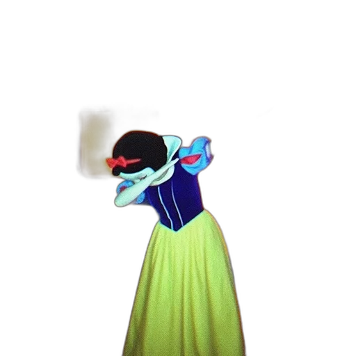 dress, staff, mask, hat transparent PNG cut-out