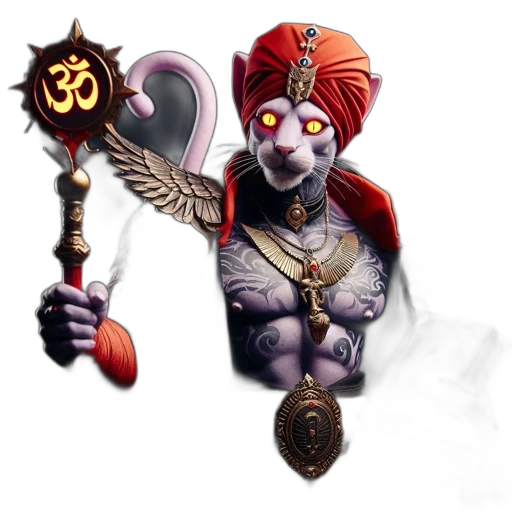 staff, jewelry, mask, concept art transparent PNG cut-out