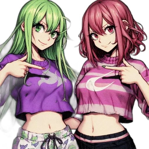 jacket, dress, anime, pixel art transparent PNG cut-out