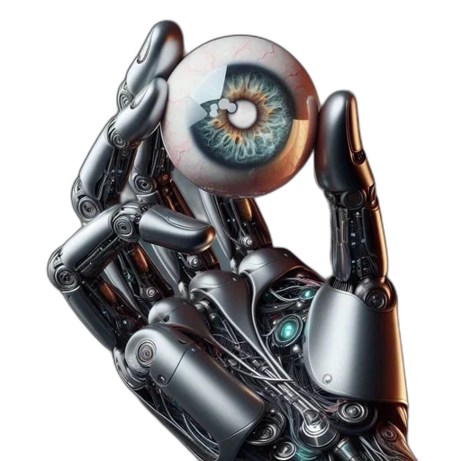robot, weapon, cyberpunk, concept art transparent PNG cut-out