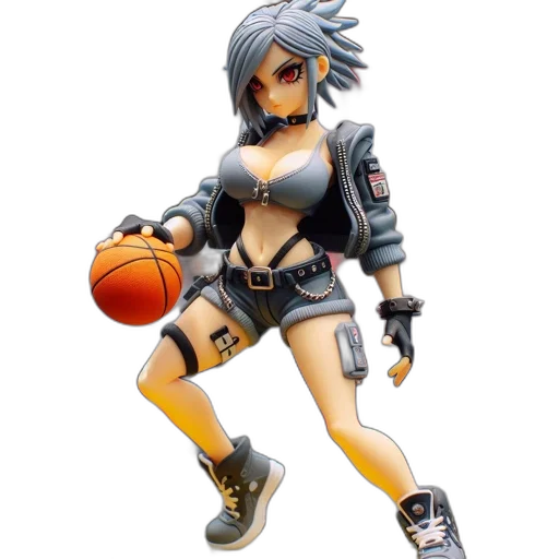 3d render, concept art, detailed, figurine transparent PNG cut-out